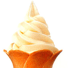 ソフトアイスクリーム（バニラ）のイメージ