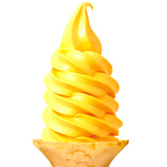 ソフトアイスクリーム（マンゴー）のイメージ